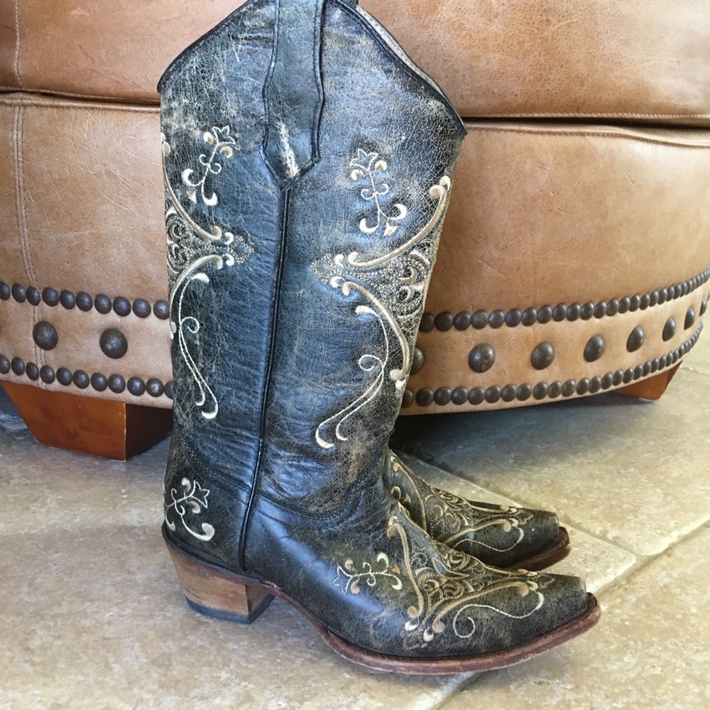 Western boots.  Women